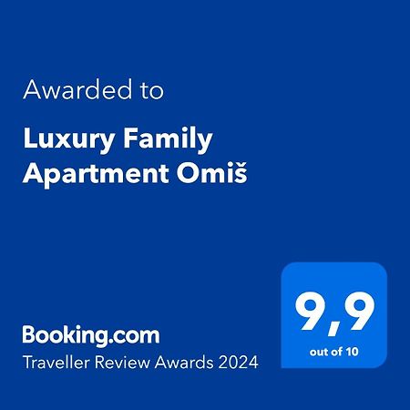 Luxury Family Apartment Omis Ngoại thất bức ảnh