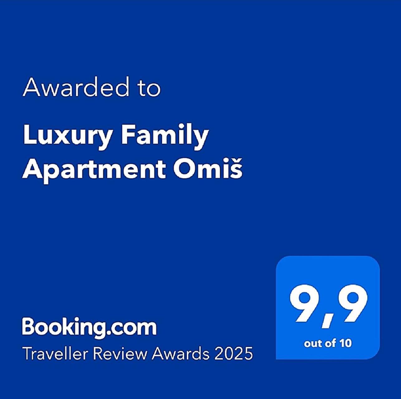 Luxury Family Apartment Omis Ngoại thất bức ảnh